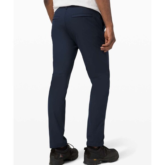 Lululemon Commission Pant Classic *Warpstreme 34" True Navy Size 36 - Picture 2 of 9